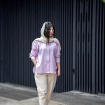 .شومیز راه راه صورتی